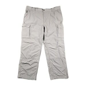 Duluth Trading Co Dry On The Fly Cargo Pants Mens 3XL x32 Gray Nylon 59311
